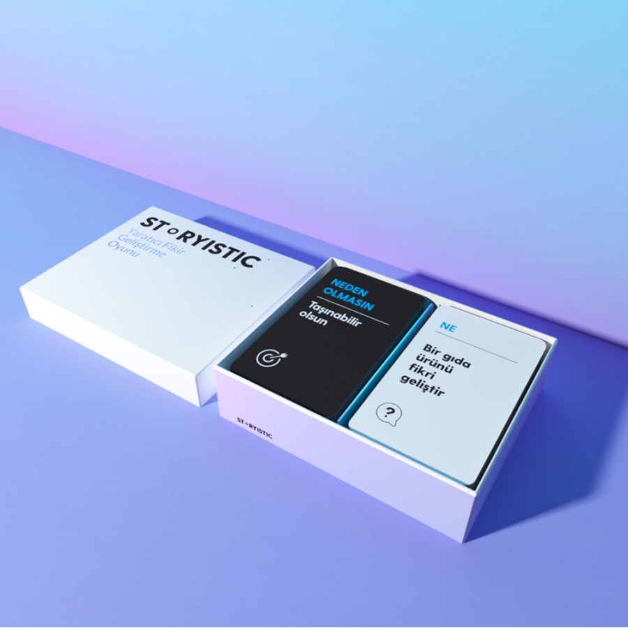 Storyistic™ Yaratıcı Fikir Geliştirme Oyunu - Tüm Sektörlerde ve Girişimlerde